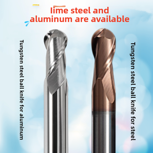HRC55 Degree <strong>Aluminum</strong> with Two Edge Ball Cutter, Ball <strong>End</strong> Milling Cutter, Ball <strong>End</strong> Milling Cutter <strong>for</strong> <strong>Aluminum</strong> with <strong>End</strong> <strong>Mill</strong> - Product Image 5