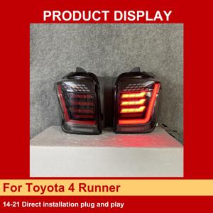 J ONE Nuevas Luces Traseras para Toyota 4Runner 2014-<span class=keywords><strong>2021</strong></span>, Luces Traseras LED, Repuestos de Auto en Línea - Product Image 2
