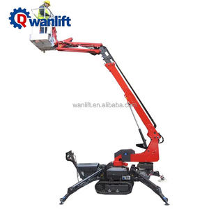 32-79ft की ISO स्पष्ट ट्रैक कैटरपिलर बूम लिफ्ट पेड़ काटने के लिए 10 ~ 24m - Product Image 2