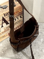 Tas Selempang Wanita Model Retro Suede Terbaru 2026, Desainer, Trendi, Mewah, untuk Belanja dan Bepergian