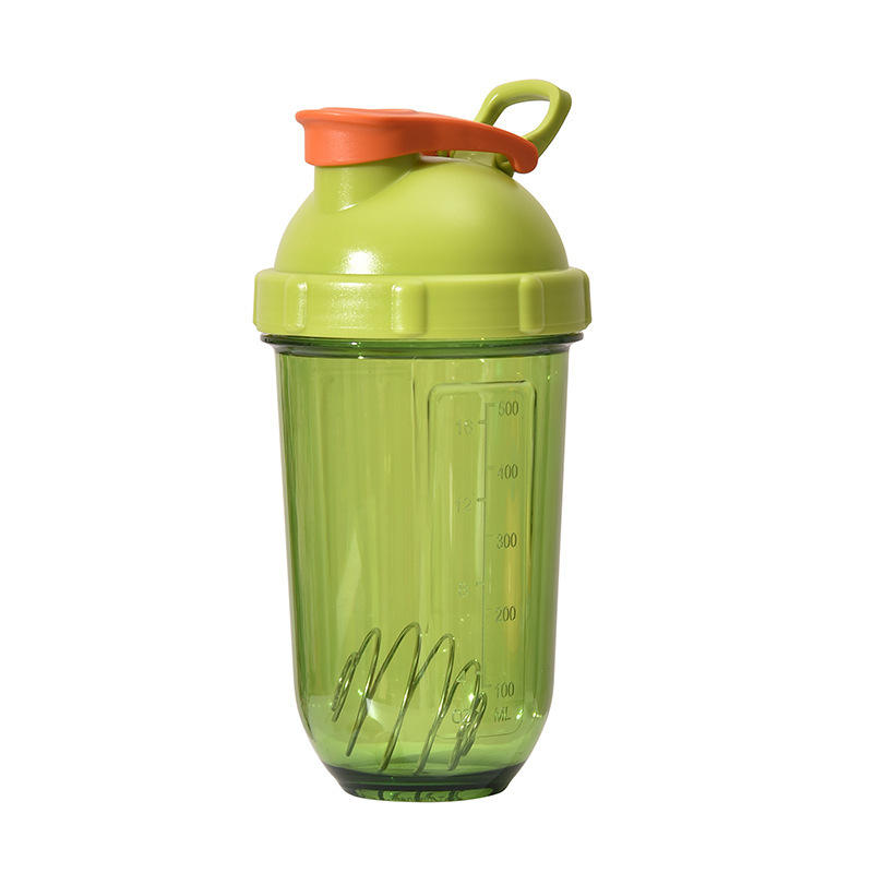 600ML PP Shaker Bottle-Green