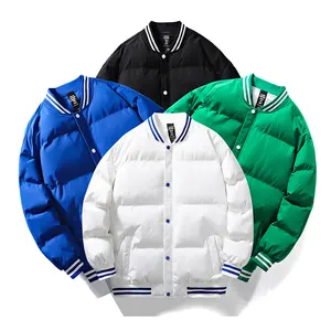 Custom Logo Cold Winter Puffer Jacket For Men men Stylish Outdoor Thick Coat Parka Jackets Men'S Puffer Jackets