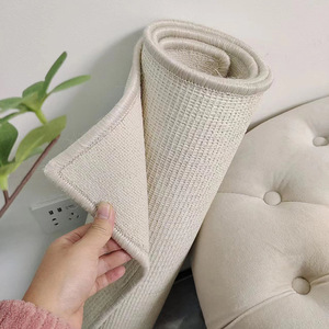 Solid Color Area Rug Rectangle Non Slip Cut To Size For Bedroom Living Room Office Bay Window - Product Image 4
