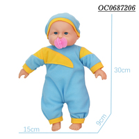 Muñecas de bebé reborn de 32CM para niño, juguete de bebé de silicona suave y real, venta al por mayor