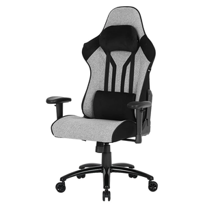 Chaise de jeu <span class=keywords><strong>gamer</strong></span> élégante et stylée en tissu gris, best-seller, nouvelle, <span class=keywords><strong>fauteuil</strong></span> de bureau OEM, chaise de jeu E-sports, capacité jusqu'à 130 kg - Product Image 3