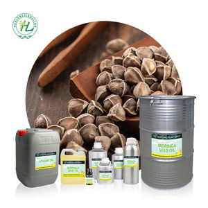 HL- Cold pressed Moringa oleifera minyak biji murni pemasok, 1kg, grosir minyak Moringa organik Virgin untuk wajah, Rambut & kulit | Tidak halus - Product Image 1