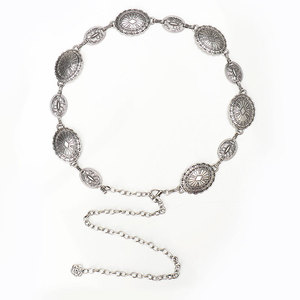 Cinto de Metal Vintage Personalizado com Borboletas Esculpidas para Mulheres, 110cm, Estilo Boêmio - Product Image 4