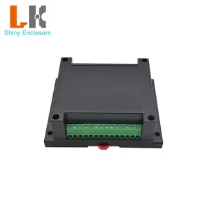 115*90*40Mm Kotak Elektronik Din Rail Enclosure Control Box Plastik Shell Proyek Elektronik Case Terminal Block