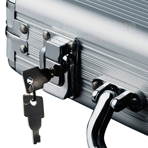 Maletín de Aluminio para 200 Fichas de Póker, Estuche para Fichas de <span class=keywords><strong>Casino</strong></span>, Maletín de Almacenamiento para Fichas de Póker - Product Image 5