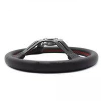 Volant de voiture sport en cuir PC, style classique, pour kart, jeu personnalisé, course sportive, type cuir, compatible Logitech G29