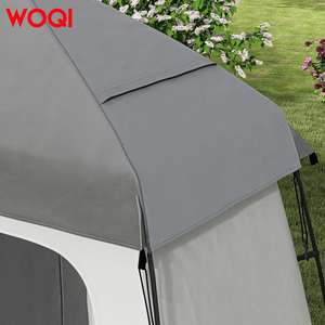 Woqi <span class=keywords><strong>Tente</strong></span> de <span class=keywords><strong>douche</strong></span> de camping électrique portable avec pompe <span class=keywords><strong>solaire</strong></span> Sac en nylon <span class=keywords><strong>pour</strong></span> le camping et les visites à la plage - Product Image 6
