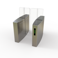 CE Secure High-Speed Automatic Pedestrian Gate for Gyms 304 Stainless Steel Full Sliding Speed Face Recognition Access Turnstile