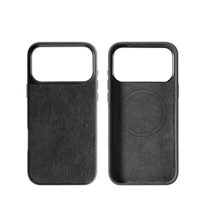 Nouvelle <span class=keywords><strong>coque</strong></span> magnétique de luxe en <span class=keywords><strong>Alcantara</strong></span> pour <span class=keywords><strong>iPhone</strong></span> 12 13 <span class=keywords><strong>14</strong></span> 15 16 17 18 <span class=keywords><strong>Pro</strong></span> Max - Product Image 2