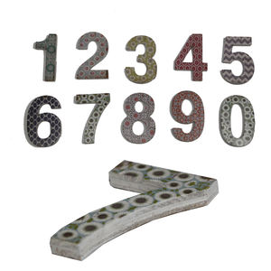 Lettres de l'alphabet anglais en MDF gravé, art populaire artisanal et écologique, grandes lettres en bois pour la décoration de mariage et les cadeaux - Product Image 3