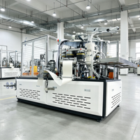 Nouvelle machine entièrement automatique pour la fabrication de gobelets en papier, machine à gobelets à café haute vitesse, machine à gobelets en papier jetables
