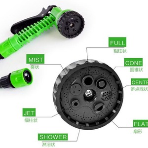 Flexible Hose Water Gun 45M High Pressure 3.0 Mpa Rotation Spray Home Car Wash Tool Kit Green Connector - Product Image 3