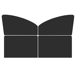 Car Sunshade Side Curtain Magnetic <b>Mesh</b> <b>Screen</b> For Side Window General Fit Semi Transparent - Product Image 3