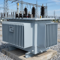 Transformateur électrique triphasé haute tension 50KVA 100KVA 200KVA 500KVA immergé dans l'huile 11kV 33kV abaisseur de tension vers 400V 240V