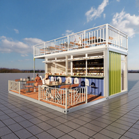 DXH Usine Design Moderne Personnalisé Restauration Rapide Café Pop up Bar Emballage Plat Maison Magasin Conteneur Maison