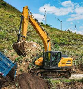 מכונות תעשייתיות למכירה חמה 21ton זוחל מחפר xe200ga מעקב עופר עפר עם 9680 מ "מ מקסימום. - Product Image 1