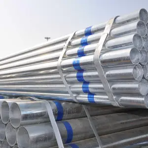 Welded Galvanized Gi Iron Steel Pipe Price From China Factory