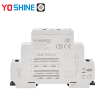 Relais temporisé cyclique miniature étanche Yoshine AC12V/24V/110V/220V DC12V/24V 10A/16A DPDT à double cycle de temps
