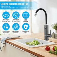 Chauffe-eau électrique Robinet de cuisine Robinet d'eau chaude instantané 220V Robinet de chauffage Chauffe-eau instantané Caravane Robinet d'eau électrique