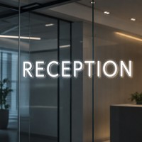 Letrero Acrílico Personalizable con Logotipo de Empresa, Mini Pantalla LED, Letras Iluminadas Multicolor Grabadas en Vidrio