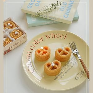 Bougie parfumée artisanale écologique non toxique en forme de biscuit réaliste, aromathérapie, Noël, anniversaire, nouveauté - Product Image 5