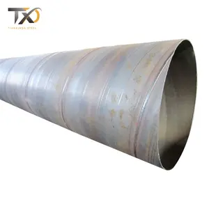 Reinforced s235 s355 spiral s15c 40 inch ssaw gas oil pipeline spiral welding pipes specification