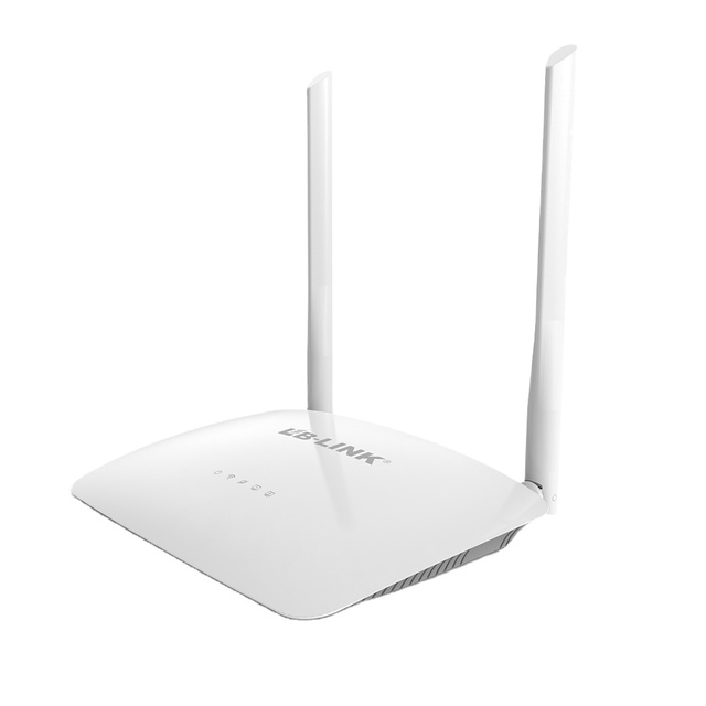 Wireless Router BL-WR2000A FTTH 2 External Antenna Router White Color 300Mbps 2.4GHz Router for FTTH