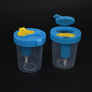 Ventouse automatique pour aspiration d'urine 100 ml avec couvercle pour prélèvement d'échantillons médicaux - Product Image 1