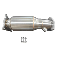 Tuyau de descente en acier inoxydable pour Audi A4 A5 B9 2017 + Downpipe