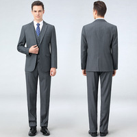 Costume de Travail Formel pour Hommes Élégant Haut de Gamme Sur Mesure Trois Pièces Coupe Slim