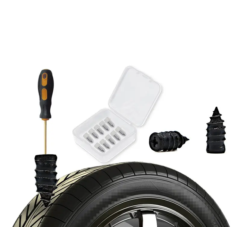 वैक्यूम टायर मरम्मत सेट कील किट पहियों कार मोटरसाइकिल स्कूटर के लिए रबर Tubeless टायर मरम्मत उपकरण गोंद नि: शुल्क मरम्मत टायर कील