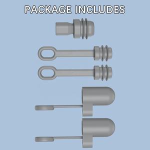 Pour Starlink Mini capuchon d'extrémité <span class=keywords><strong>de</strong></span> câble étanche à la poussière capuchon <span class=keywords><strong>de</strong></span> Port d'alimentation housse <span class=keywords><strong>de</strong></span> protection pour Starlink Mini capuchon <span class=keywords><strong>de</strong></span> câble en Silicone 5 ensemble - Product Image 2