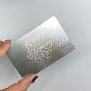 Cartes de visite en acier inoxydable avec revêtement PVD, directement de l'usine, pour entrepreneurs et cadeaux de mariage - Product Image 6