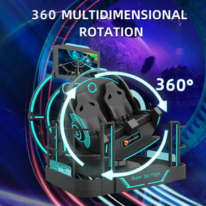 Simulador de Montaña Rusa 9D, Cine de Vuelo <span class=keywords><strong>VR</strong></span> 360, Silla de Realidad Virtual, Equipo <span class=keywords><strong>VR</strong></span>/<span class=keywords><strong>AR</strong></span>/<span class=keywords><strong>MR</strong></span> para Centro de Juegos <span class=keywords><strong>VR</strong></span> - Product Image 5