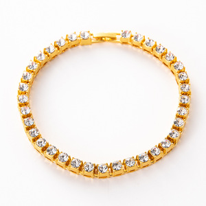 Pulsera de accesorios geométricos estilo hip-hop, collar tipo tenis, collar de joyería sencilla para hombre de estilo europeo y americano. - Product Image 5