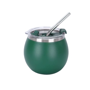 Botella de Agua Personalizada de Acero Inoxidable Mini Mate con Pajita Portátil - Product Image 2