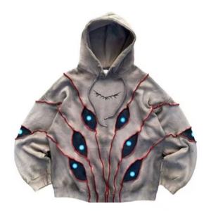 Sudadera con Capucha para Hombre, Bordada e Impresa, de Manga Larga, Estilo Básico, para Dropshipping - Product Image 1