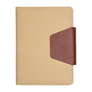 Agenda Aurelux de Tela Premium con Elegante Cierre de Cuero, Encuadernada para Escritura Diaria con Estilo, Trabajo de Oficina, Profesional - Product Image 1