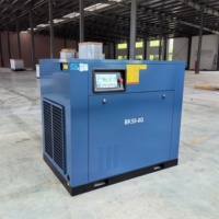 Compresseur d'air à vis à vitesse fixe Kaishan 55kw 8Bar 10m ³/min 353CFM prix économique