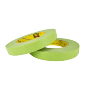 Ruban adhésif de masquage simple face en caoutchouc vert haute performance résistant à la chaleur <span class=keywords><strong>233</strong></span>+ pour la peinture automobile et le finissage - Product Image 5