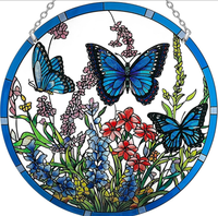 Catégorie de produits Papillon coloré Décoration murale en bois Fleur Piège lumineux Cadeau suspendu pour maman Grand-mère Artisanat en bois Boîtes en bois