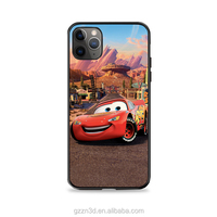 Coque de téléphone personnalisée en plastique 3D lenticulaire Anime DBZ Cartoon avec effet de bascule, marchandise Anime