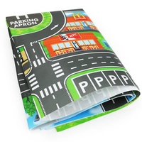 Tapis de jeu éducatif pour enfants, carte routière de la ville, tapis de jeu pour bébé, tapis de jeu pour enfants, jouets de ville, jeux de tapis de jeu pour enfants