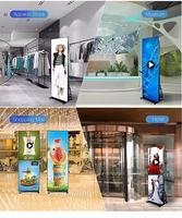 Pantalla LED Portátil Inteligente P2.5 para Publicidad en Centros Comerciales, Pantalla LED para Carteles