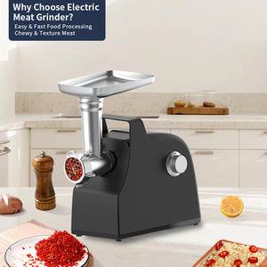 Molino de Carne Eléctrico de Acero Inoxidable, Suministro Directo de Fábrica, Totalmente Automático, Capacidad de 1L-3L, para el Hogar - Product Image 3