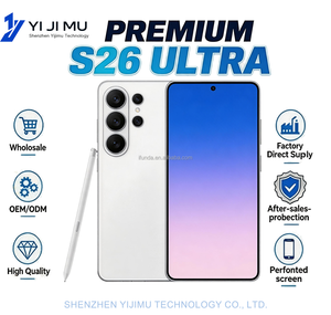 Teléfono Desbloqueado S26 Ultra 5G, Cámara de 108MP, 16G+512G, Doble SIM, Versión Global, Android 15, Pantalla Completa, CE FCC - Product Image 1